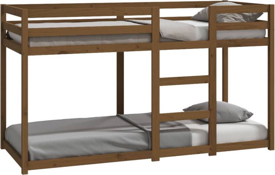 Dolce Vita La Stapelbed massief grenenhout honingbruin 75x190 cm