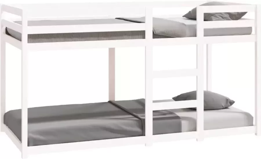 Dolce Vita La Stapelbed massief grenenhout wit 90x200 cm - Foto 2