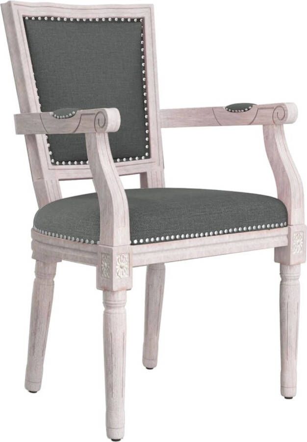 Dolce Vita La Stoel voor eetkamer Maaltijdstoel Tafelstoel Eettafelstoel Stoel voor de eettafel stof blauw