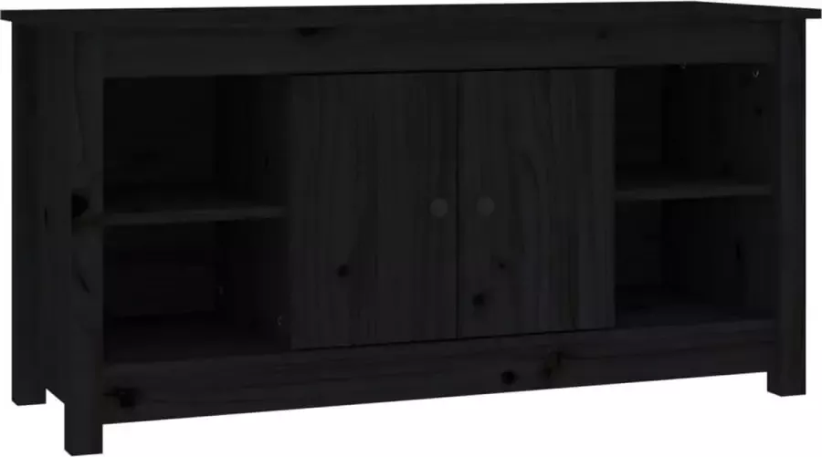 Dolce Vita La Tv-kast Mediameubel Tv-standaard Tv-tafel Televisiemeubel Tv-opbergkast 103x36 5x52 cm massief grenenhout honingbruin