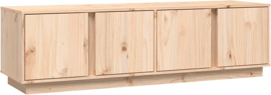 Dolce Vita La Tv-kast Mediameubel Tv-standaard Tv-tafel Televisiemeubel Tv-opbergkast 140x40x40 cm massief grenenhout