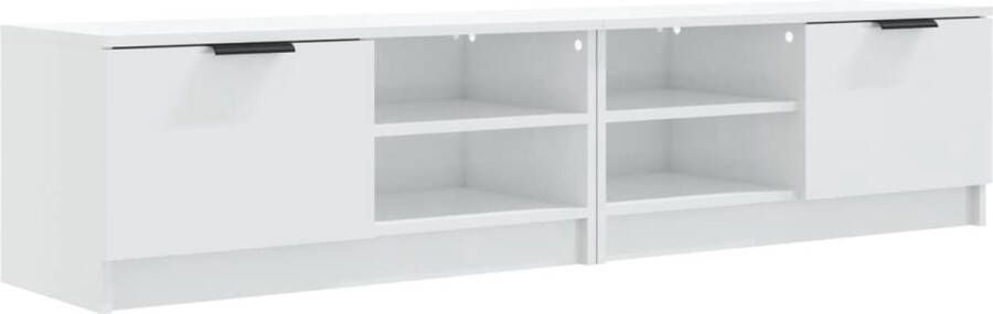 Dolce Vita La Tv-kast Mediameubel Tv-standaard Tv-tafel Televisiemeubel Tv-opbergkasten 2 st 80x35x36 5 cm bewerkt hout grijs sonoma eiken