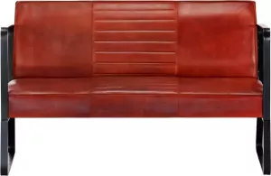 Dolce Vita La TweezitsZitmeubel Sofa Zitbank Loungebank Hoekbank Relaxbank Loveseat Bank echt leer bruin