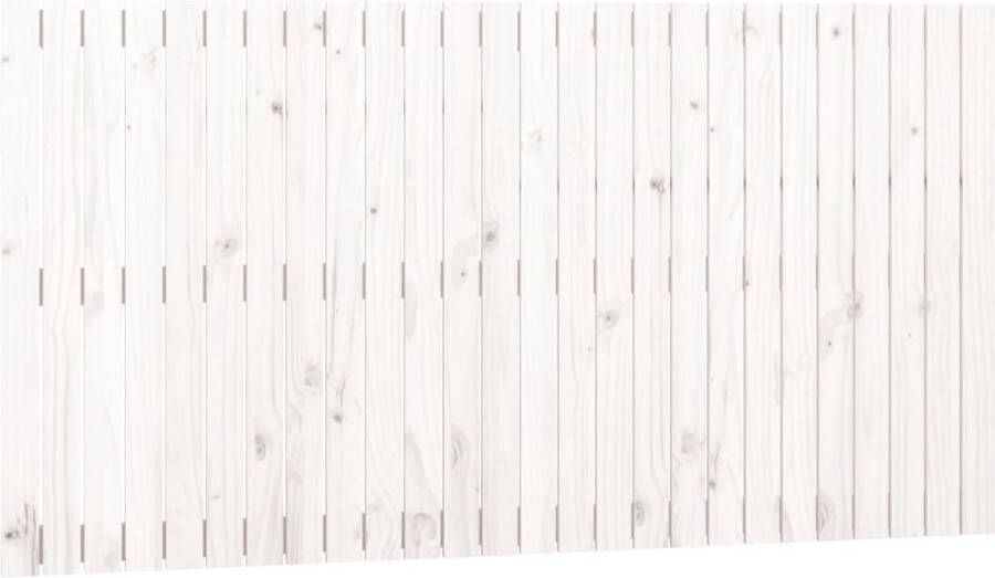 Dolce Vita La Wandhoofdbord 166x3x90 cm massief grenenhout wit