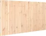 Dolce Vita La Wandhoofdbord Muurbevestigd hoofdbord aan de wand Hoofdeinde bevestigd aan de muur 204x3x80 cm grenenhout honingbruin - Thumbnail 1