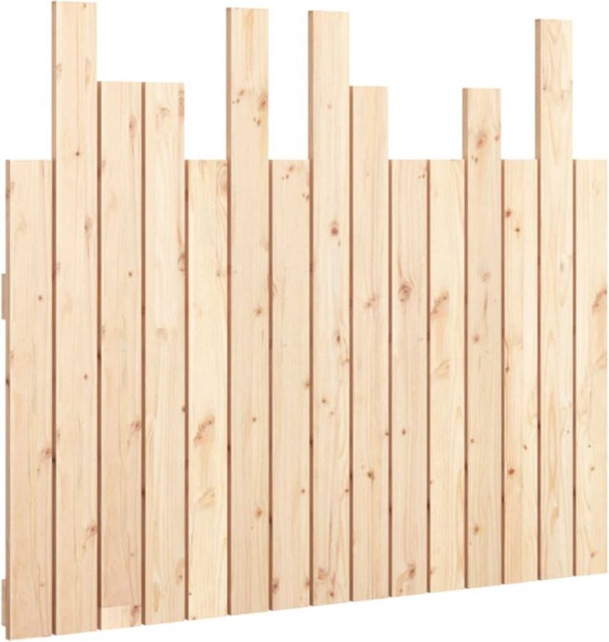 Dolce Vita La Wandhoofdbord Muurbevestigd hoofdbord aan de wand Hoofdeinde bevestigd aan de muur 95 5x3x80 cm massief grenenhout