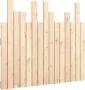 Dolce Vita La Wandhoofdbord Muurbevestigd hoofdbord aan de wand Hoofdeinde bevestigd aan de muur 95 5x3x80 cm massief grenenhout - Thumbnail 1