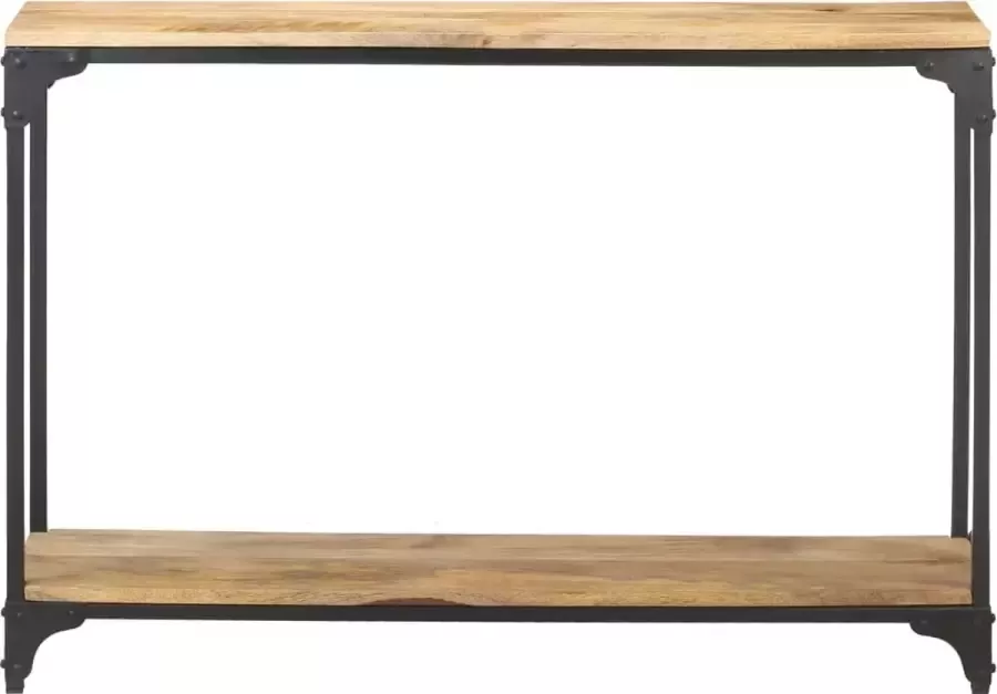 Dolce Vita La Wandplank Opklaptafel Wandmeubel Dressoir tafel Kaptafel 110x30x75 cm massief mangohout
