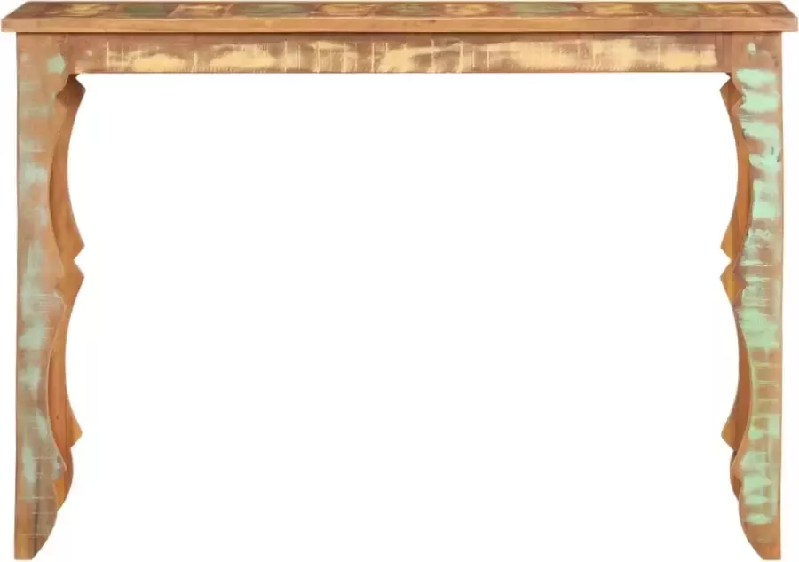 Dolce Vita La Wandplank Opklaptafel Wandmeubel Dressoir tafel Kaptafel 110x40x76 cm massief gerecycled hout