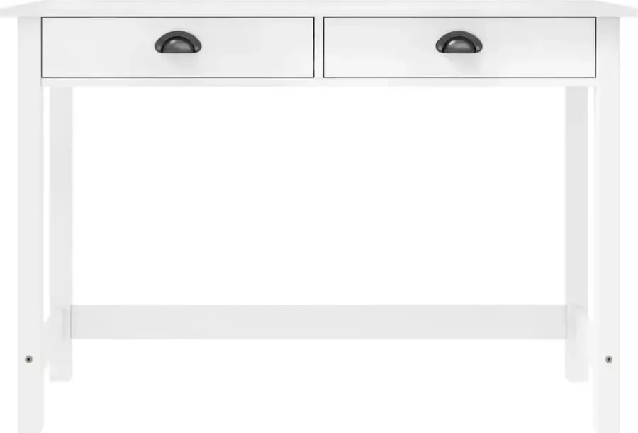 Dolce Vita La Wandplank Opklaptafel Wandmeubel Dressoir tafel Kaptafel Hill 2 lades 110x45x74 cm massief grenenhout