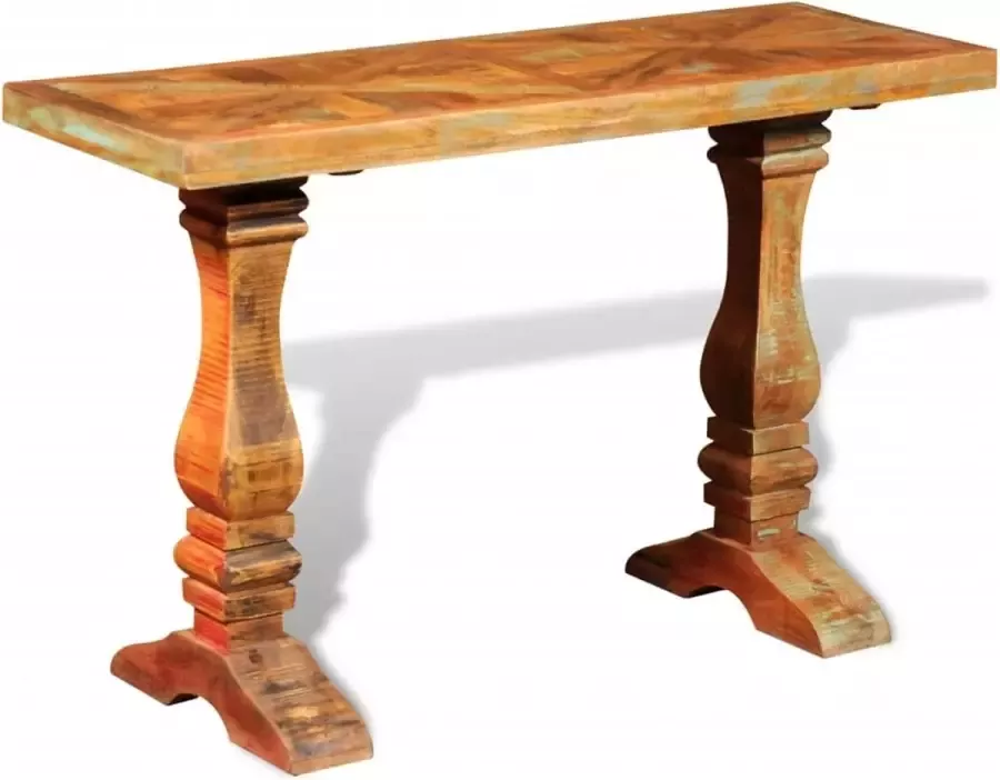Dolce Vita La Wandplank Opklaptafel Wandmeubel Dressoir tafel Kaptafel massief gerecycled hout