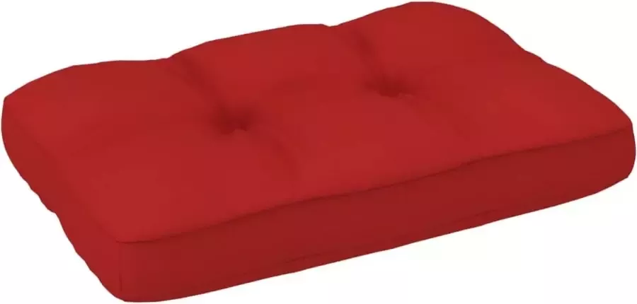 Dolce Vita La Zitmeubel Sofa Zitbank Loungebank Hoekbank Relaxbank Loveseat Bankkussen pallet 60x40x10 cm stof rood