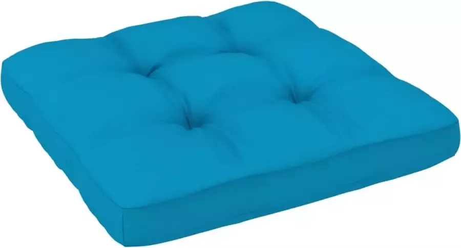 Dolce Vita La Zitmeubel Sofa Zitbank Loungebank Hoekbank Relaxbank Loveseat Bankkussen pallet 60x60x10 cm blauw