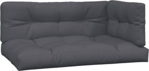 Dolce Vita La Zitmeubel Sofa Zitbank Loungebank Hoekbank Relaxbank Loveseat Bankkussens pallet 3 st stof bladpatroon