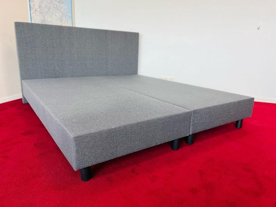 Dolcezza 180x200 Boxspring Onderstel met Hoofdbord Complete Basis Riga