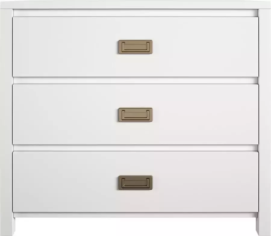 Dorel Home Ladekast met 3 lades in MDF wit