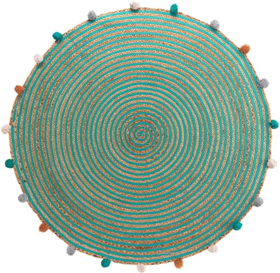 DOUCEUR D'INTERIEUR Kinderkleed met pompons BALOO Ø 90 cm