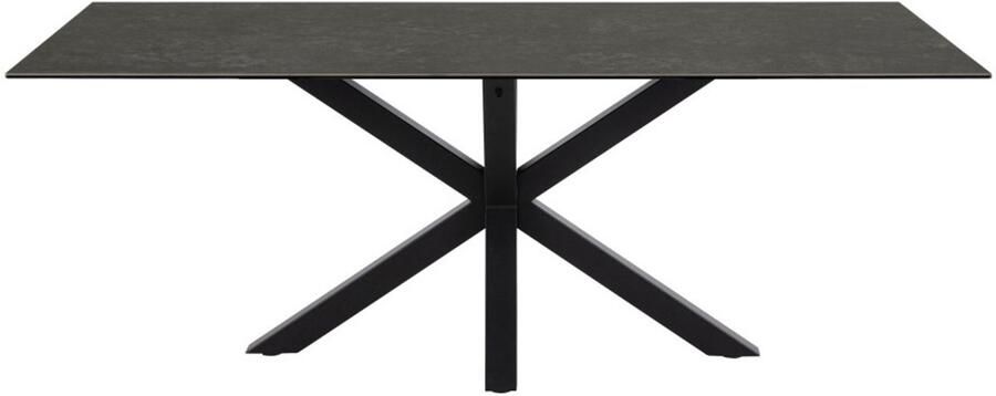 Drawer Eurame Eettafel voor 8 personen van keramiek en metaal