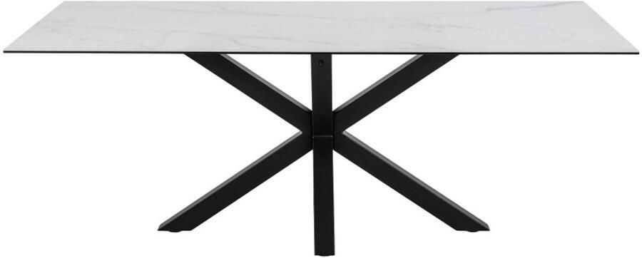 Drawer Eurame Eettafel voor 8 personen van keramiek en metaal