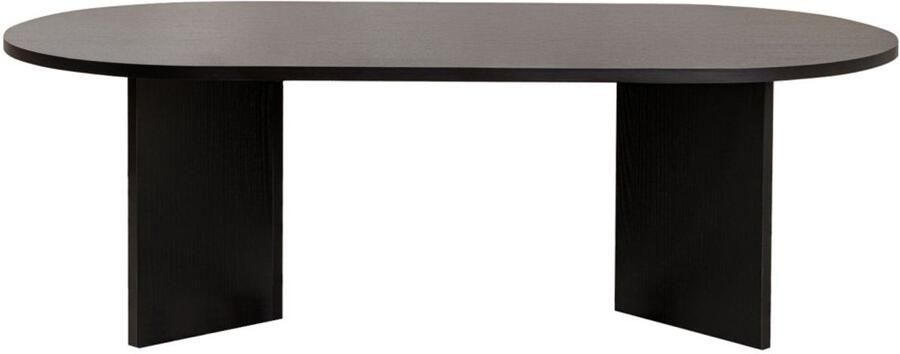 Drawer Sam Ovale salontafel van hout 119x60 cm