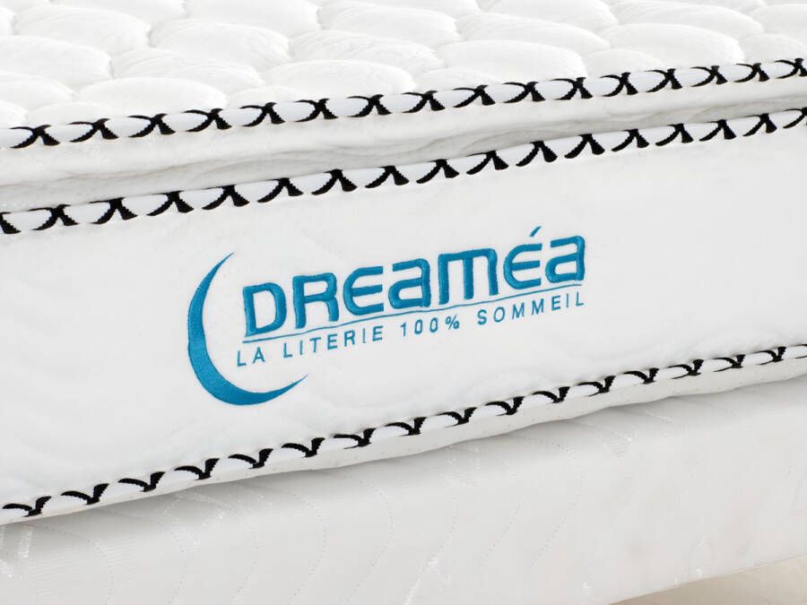 Vente-unique Set bedbodem en matras met pocketveren en geïntegreerd dekmatras ALTIER van YSMÉE 120 x 190 cm L 190 cm x H 30 cm x D 120 cm