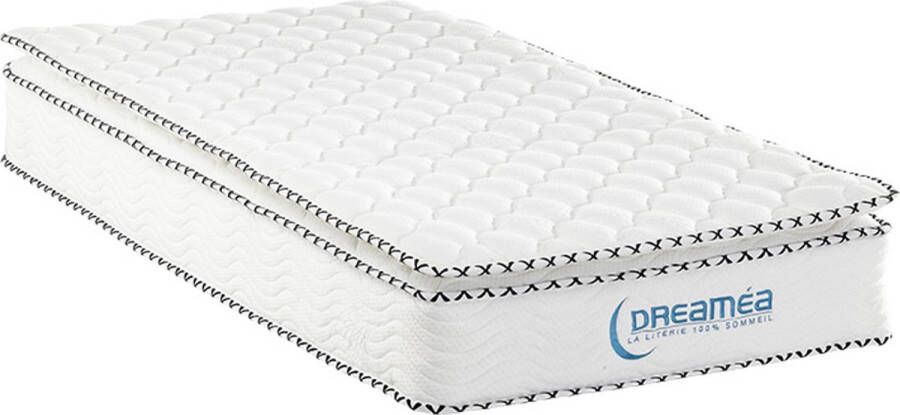 Ysmée Set bedbodem en matras pocketveren en geïntegreerd dekmatras ALTIER van DREAMEA 80 x 200 cm L 200 cm x H 30 cm x D 80 cm - Foto 4