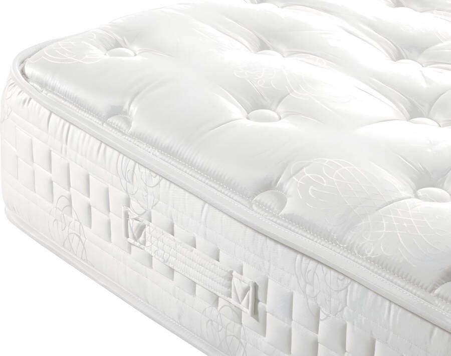 Vente-unique Set bedbodem en hybride matras met pocketveren en vormgeheugen ASTRIA Art Collection van YSMÉE 180 x 200 cm L 200 cm x H 30 cm x D 180 cm