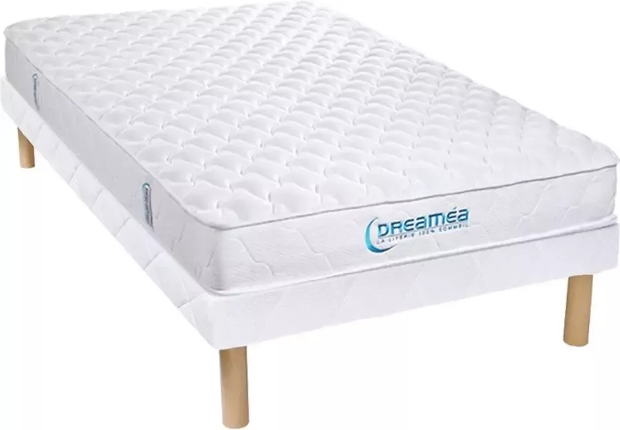 Vente-unique Set bedbodem + matras met pocketveren PRESTIGE van YSMÉE 90 x 190 cm L 190 cm x H 30 cm x D 90 cm - Foto 2
