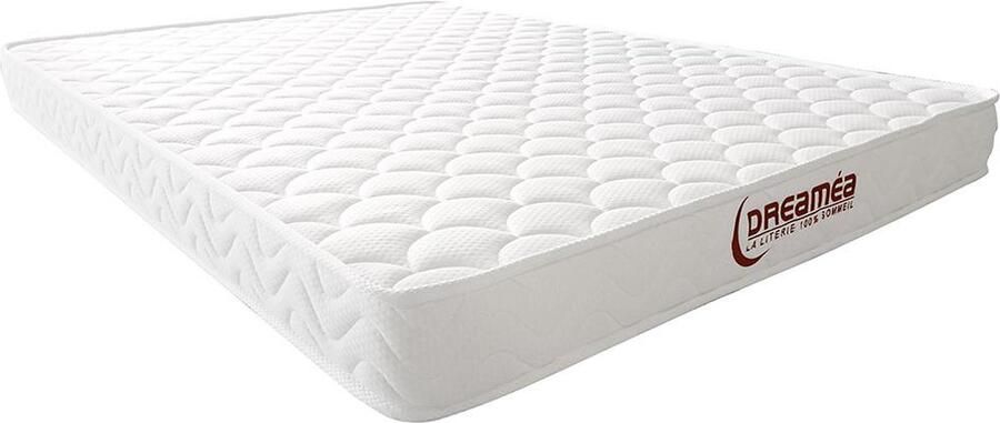 DREAMEA Vente-unique Matras 120 x 200 cm van schuim met vormgeheugen van 15 cm dik PELOPS van L 200 cm x H 15 cm x D 120 cm - Foto 2