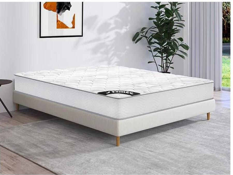 DREAMEA Vente-unique Matras met pocketveren 20 cm dik SONGE van 140 x 190 cm L 190 cm x H 22 cm x D 140 cm - Foto 2
