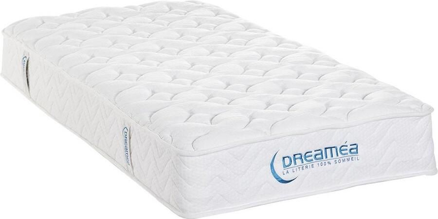 DREAMEA Vente-unique Matras met pocketveren en vormgeheugen ILLUSION van dikte 24 cm 90x190 cm L 190 cm x H 24 cm x D 90 cm