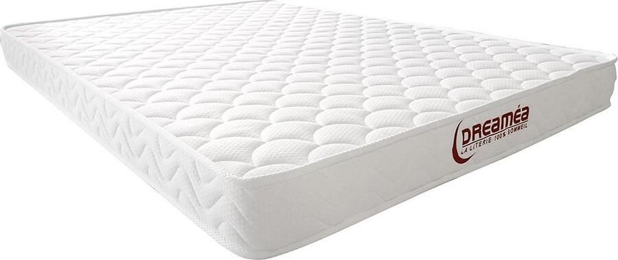 DREAMEA Vente-unique Schuimmatras met vormgeheugen PELOPS van dikte 15 cm 140 x 190 cm L 190 cm x H 15 cm x D 140 cm - Foto 2