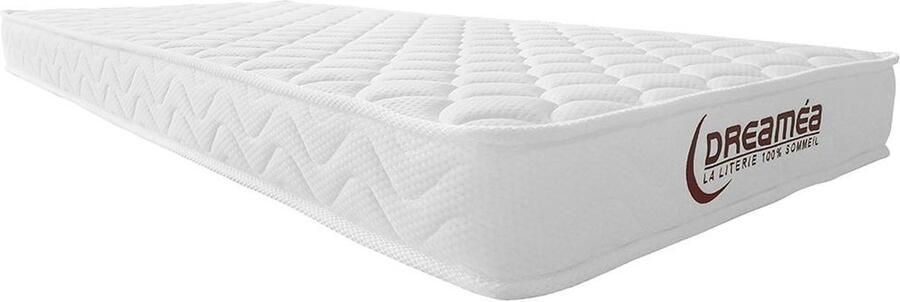 DREAMEA Vente-unique Schuimmatras met vormgeheugen PELOPS van dikte 15 cm 90 x 200 cm L 200 cm x H 15 cm x D 90 cm