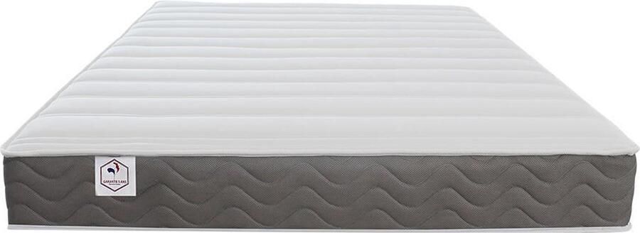 Vente-unique Set 120 x 200 cm bedbodem met opbergruimte licht naturel + matras van HD-schuim met vormgeheugen en ademende 3D-strook 18 cm dik HEAVEN van YSMÉE L 200 cm x H 18 cm x D 120 cm - Foto 3