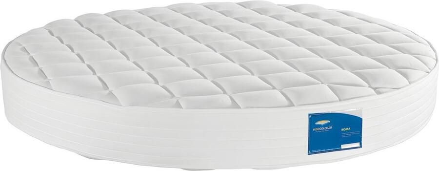 Vente-unique Rond matras 220x 220cm dikte 25cm ROMA van DREAMEA PLAY L 220 cm x H 25 cm x D 220 cm - Foto 2