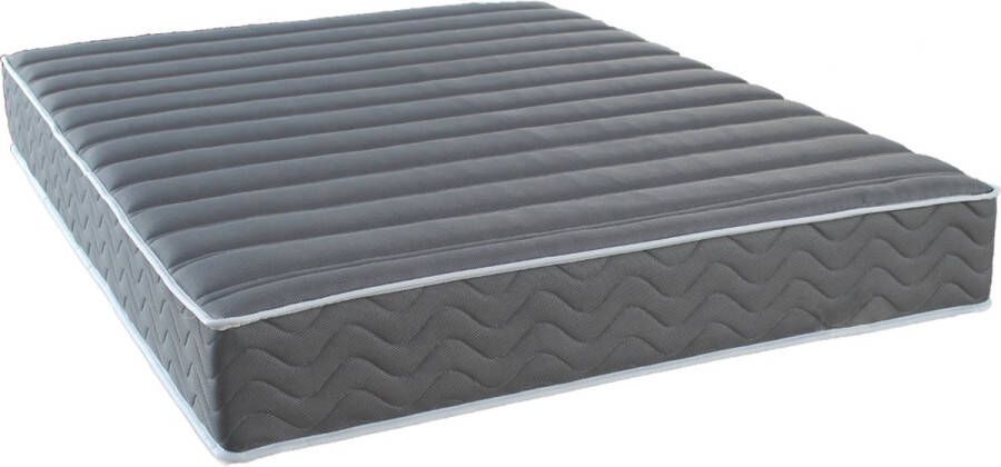 Vente-unique Set bedbodem + HD schuimmatras + vormgeheugen + ademende 3D-stof HEAVEN van DREAMEA 140 x 190 cm L 190 cm x H 31 cm x D 140 cm