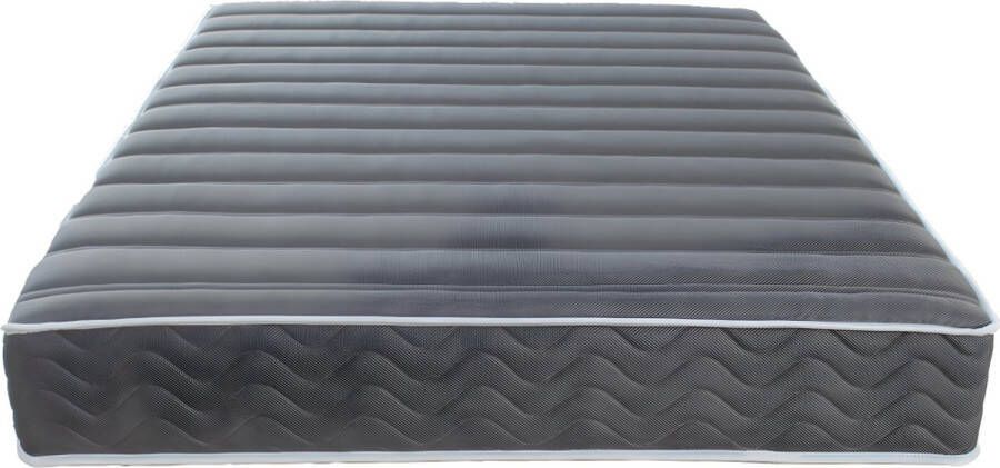 Vente-unique Set bedbodem + HD schuimmatras + vormgeheugen + ademende 3D-stof HEAVEN van DREAMEA 160 x 200 cm L 200 cm x H 30 cm x D 160 cm - Foto 2