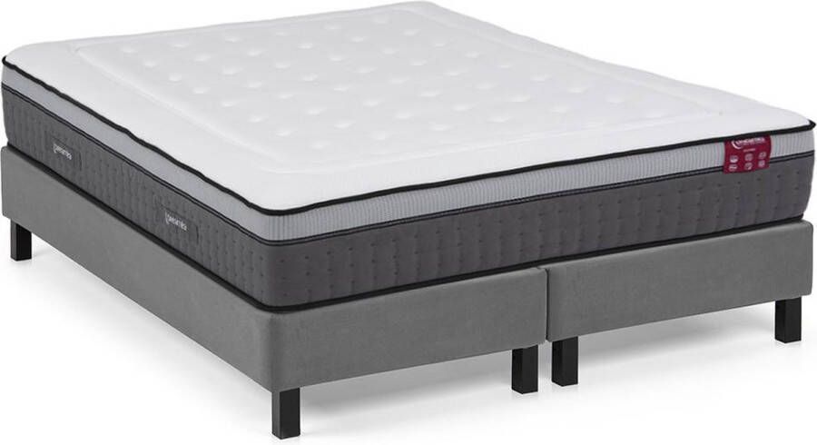 Ysmée Set bedbodem + matras met pocketveren 7 zones en vormgeheugen ASGARD van DREAMEA 30 cm 180 x 200 cm L 200 cm x H 35 cm x D 180 cm - Foto 2