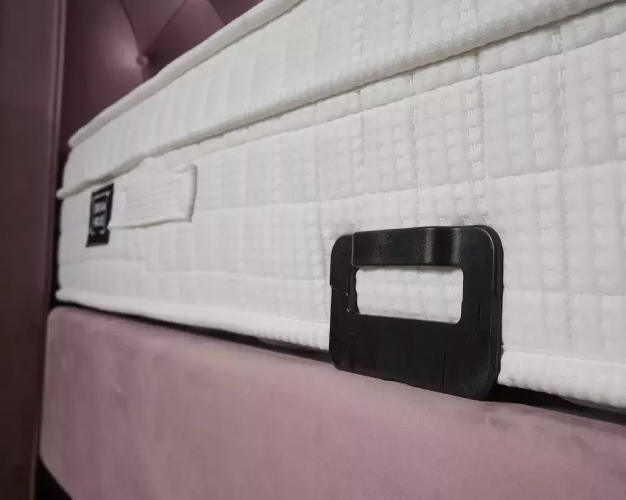 Dreamhouse Aurora Boxspring met Opbergruimte Tweepersoons Roze 140x200 - Foto 4