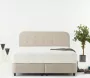 Dreamhouse Boxsprings Dreamhouse Rondo Boxspring met Opbergruimte – Bed 160 x 200 cm Velvet Beige Complete boxspring - Thumbnail 1