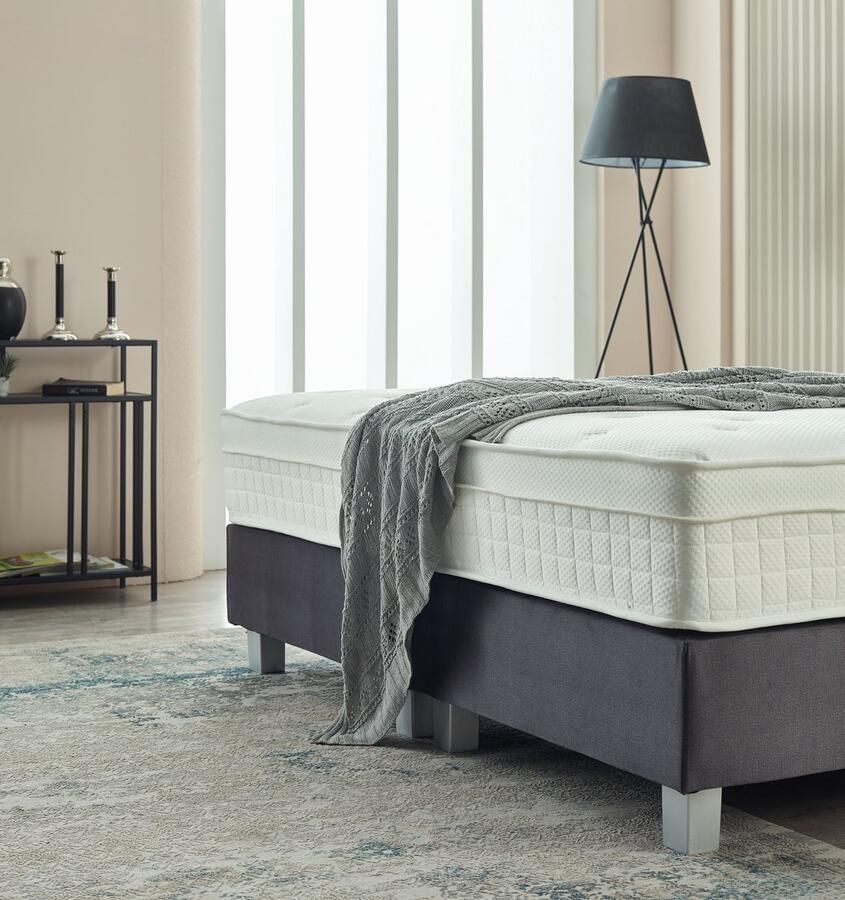 Dreamhouse Vida Boxspring vlak 140x200 Antraciet