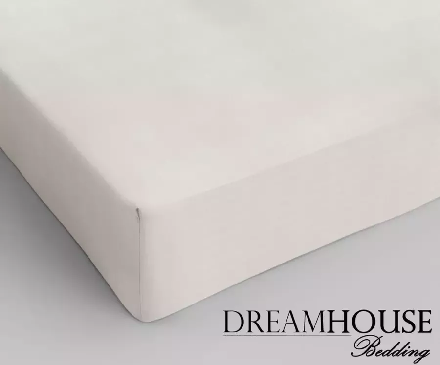 Dreamhouse Katoen Hoeslaken 120x200 cm Creme Twijfelaar