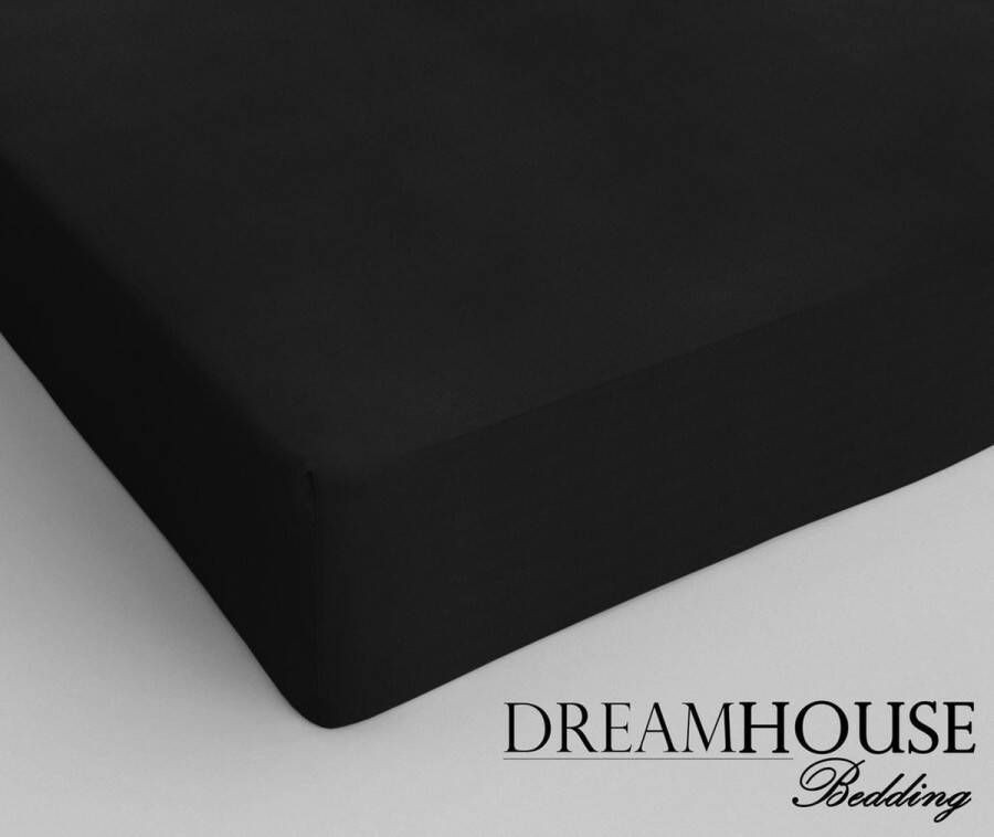 Dreamhouse Katoen Hoeslaken 120x200 cm Zwart Twijfelaar