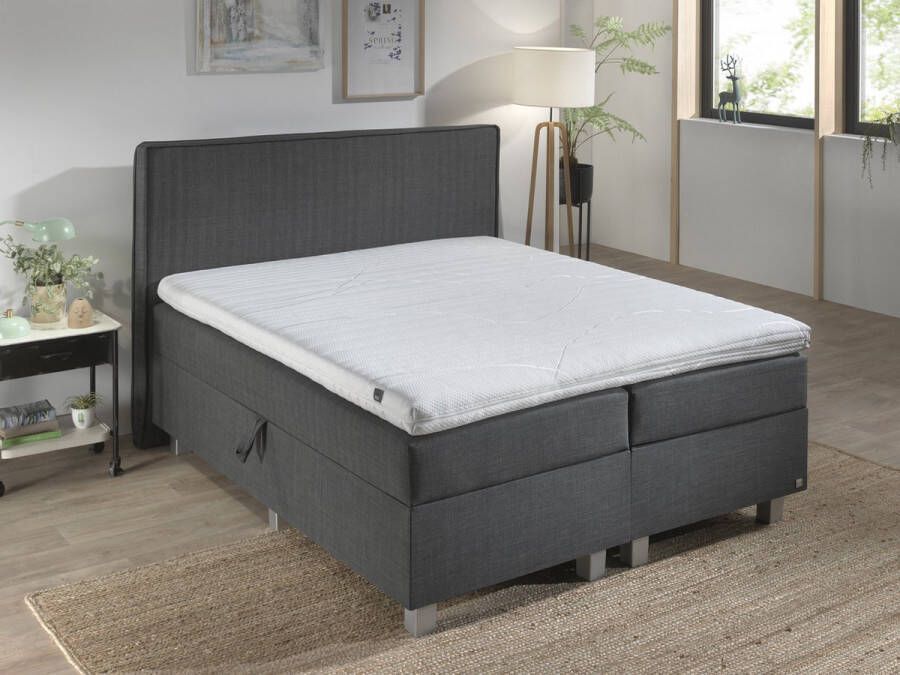 Dreamhouse Silver Line Topdekmatras – Tweepersoons Topper – Hybrid Koudschuim 160 x 200 cm
