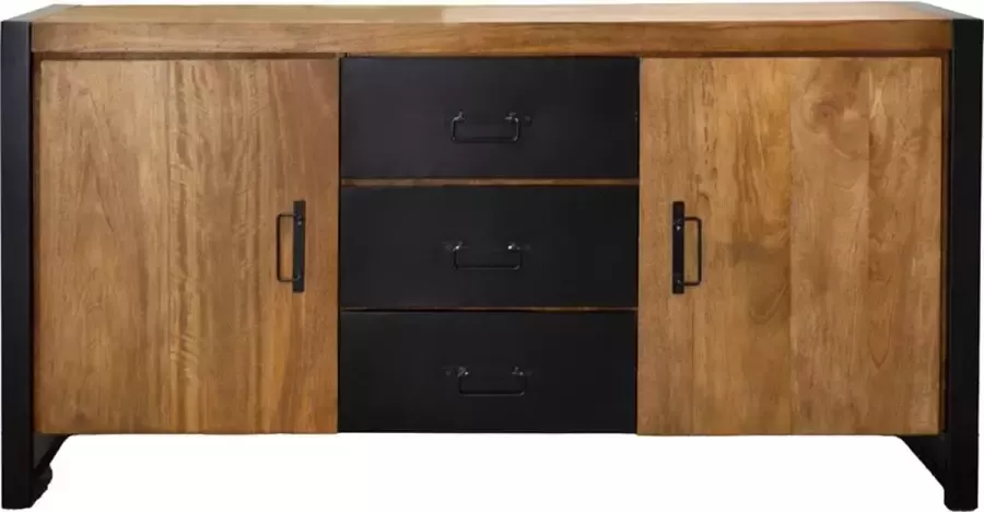 Dripio Dressoir Hester Opbergkast Dressoirkast met 2 deuren- Tv meubel kast 160x45x80cm