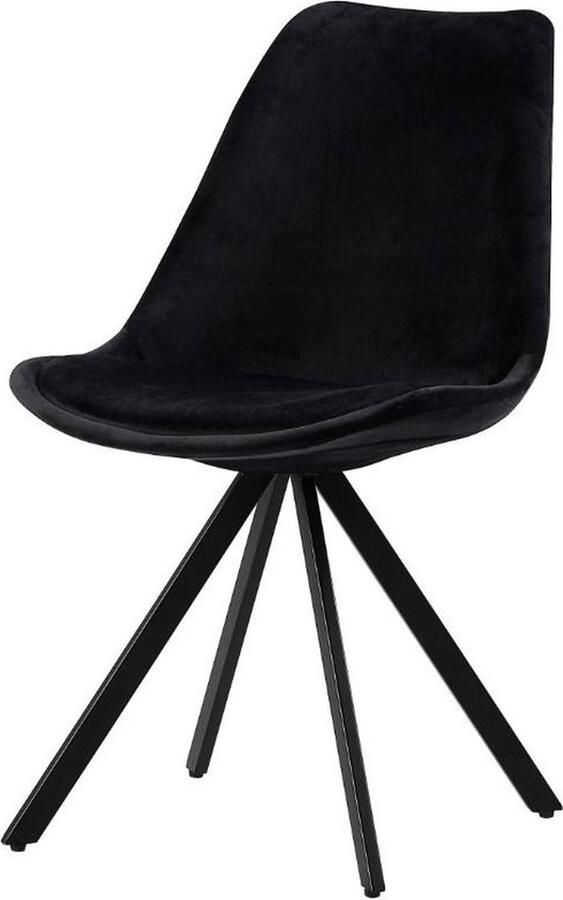 Dripio Eetkamerstoel Keukenstoel Velvet Stoel Metalen Poten Hoge Rug Velvet Bekleding