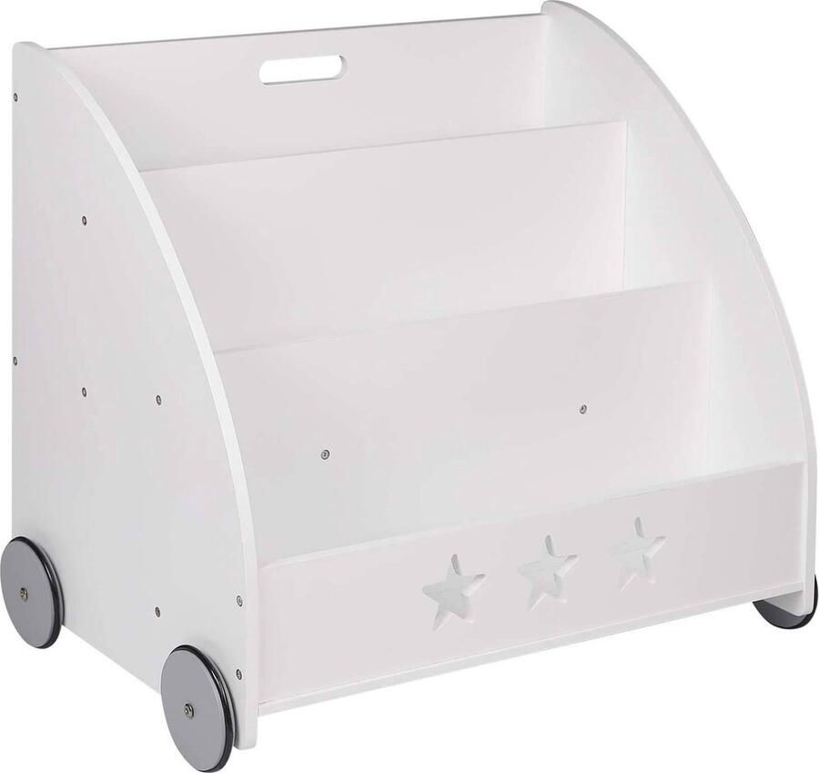 Dripio Opbergkast Kinderen Wit Boekenkast Speelgoedkast Kinderkamer