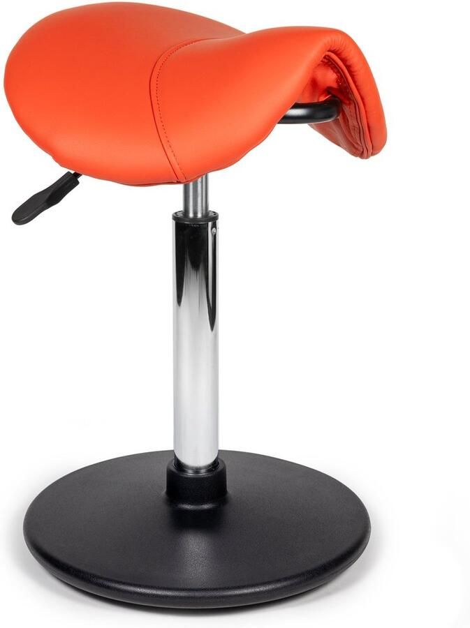 D'Romerio Ergonomische Balanskruk Oranje Standaard zithoogte Wiebelkruk Balans Kruk Verstelbare zithoogte 50 68cm