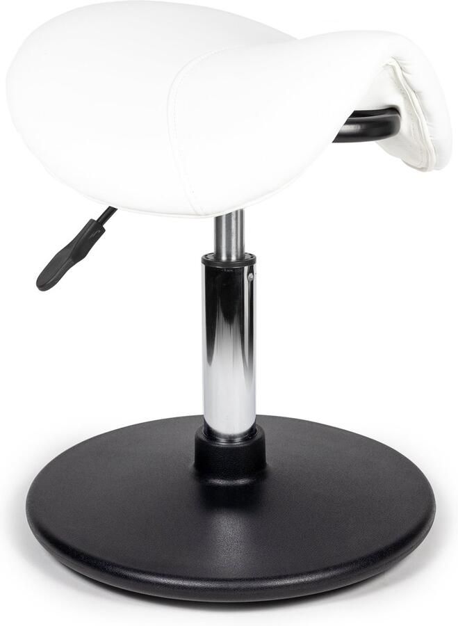 Dromerio Ergonomische Balanskruk – Verstelbare wiebelkruk voor Actief Zitten – Verbeterde Houding & Core Stabiliteit – Ideaal voor Thuiswerk & Kantoor Oranje Laag (40-57cm) - Foto 5