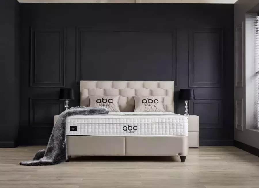 Droomidee Boxspring Palermo 160x200 Beige